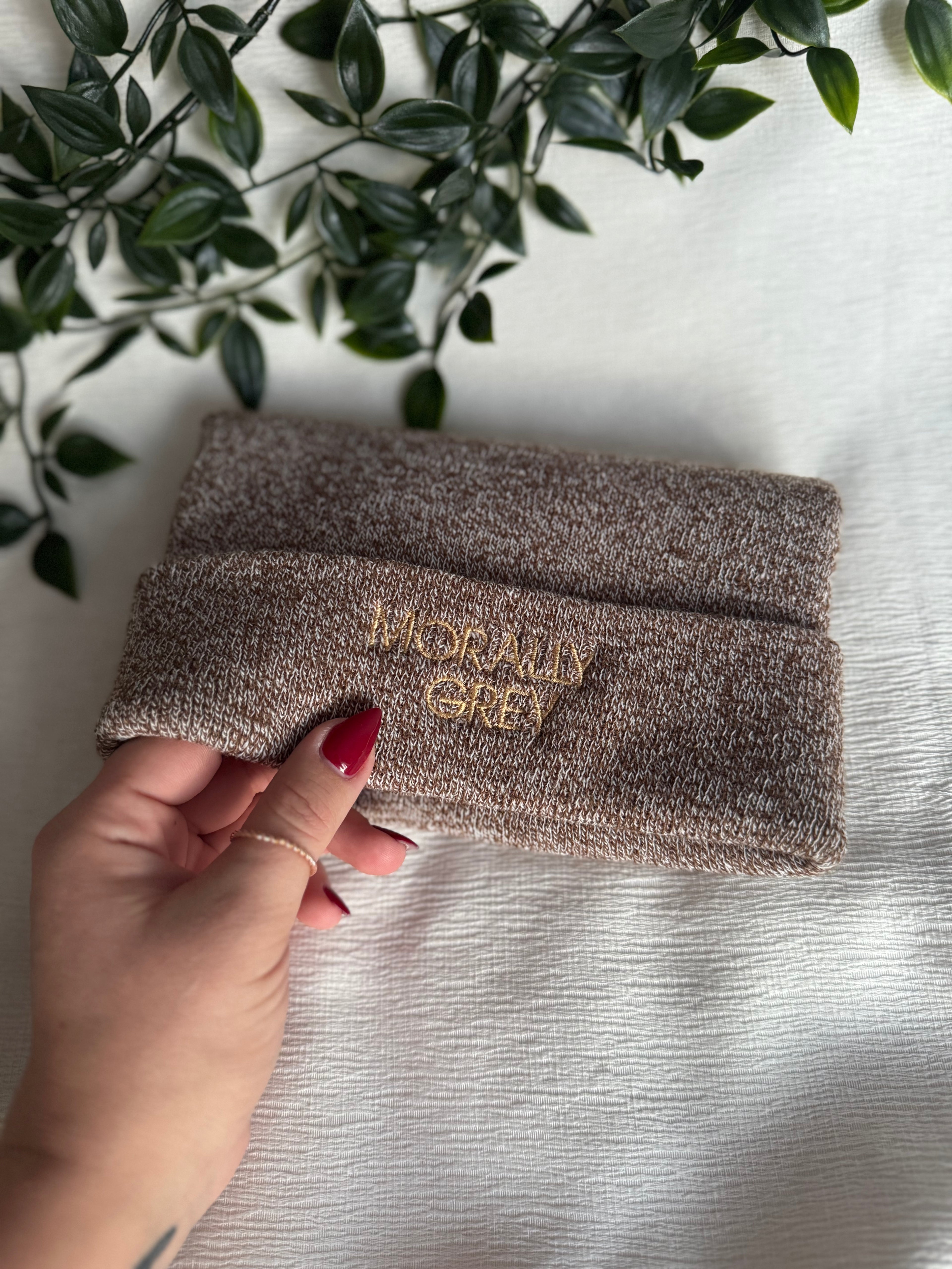 Mütze "Morally Grey"