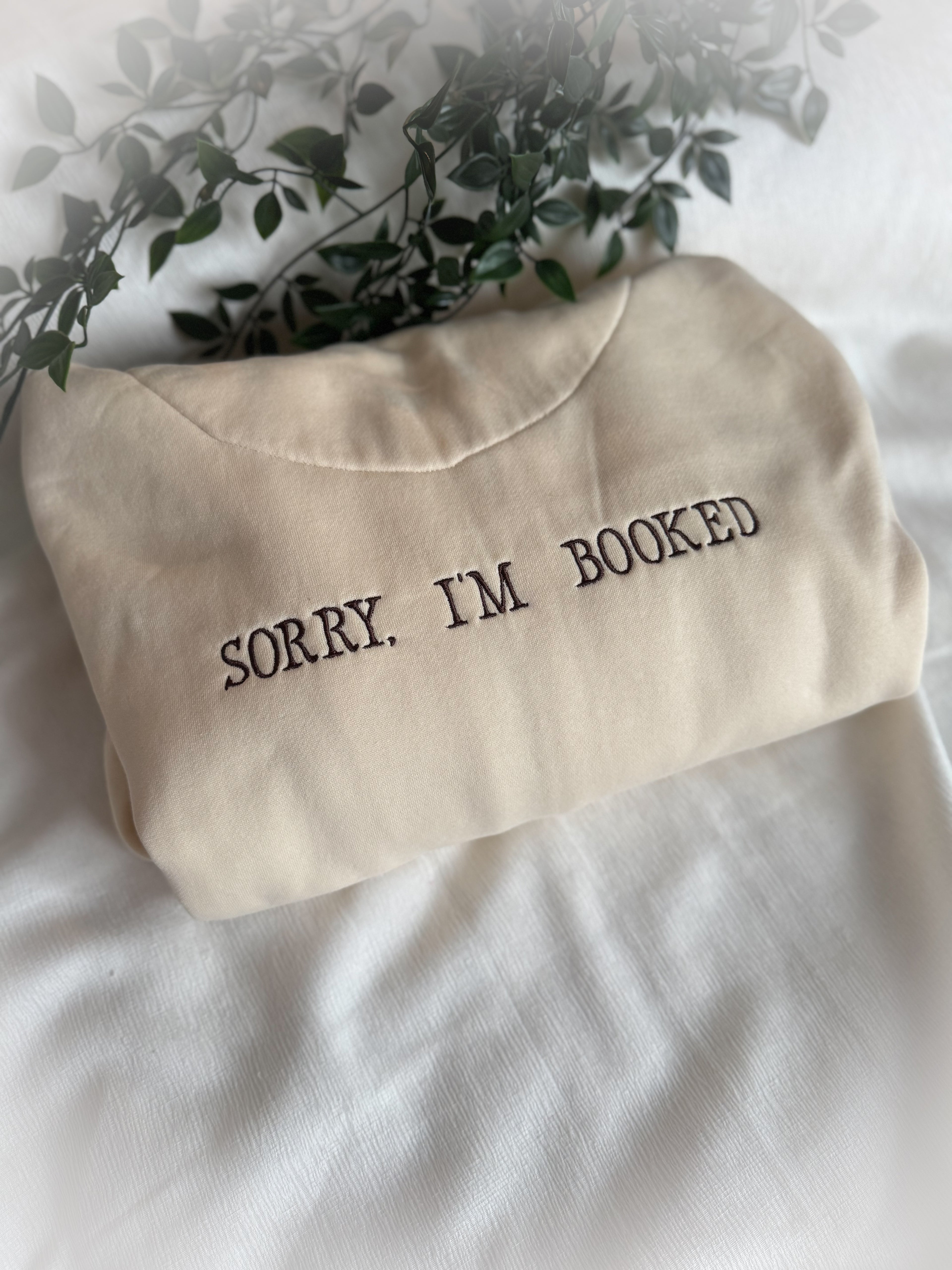 Fluffy Zip Hoody - SORRY, I'M BOOKED