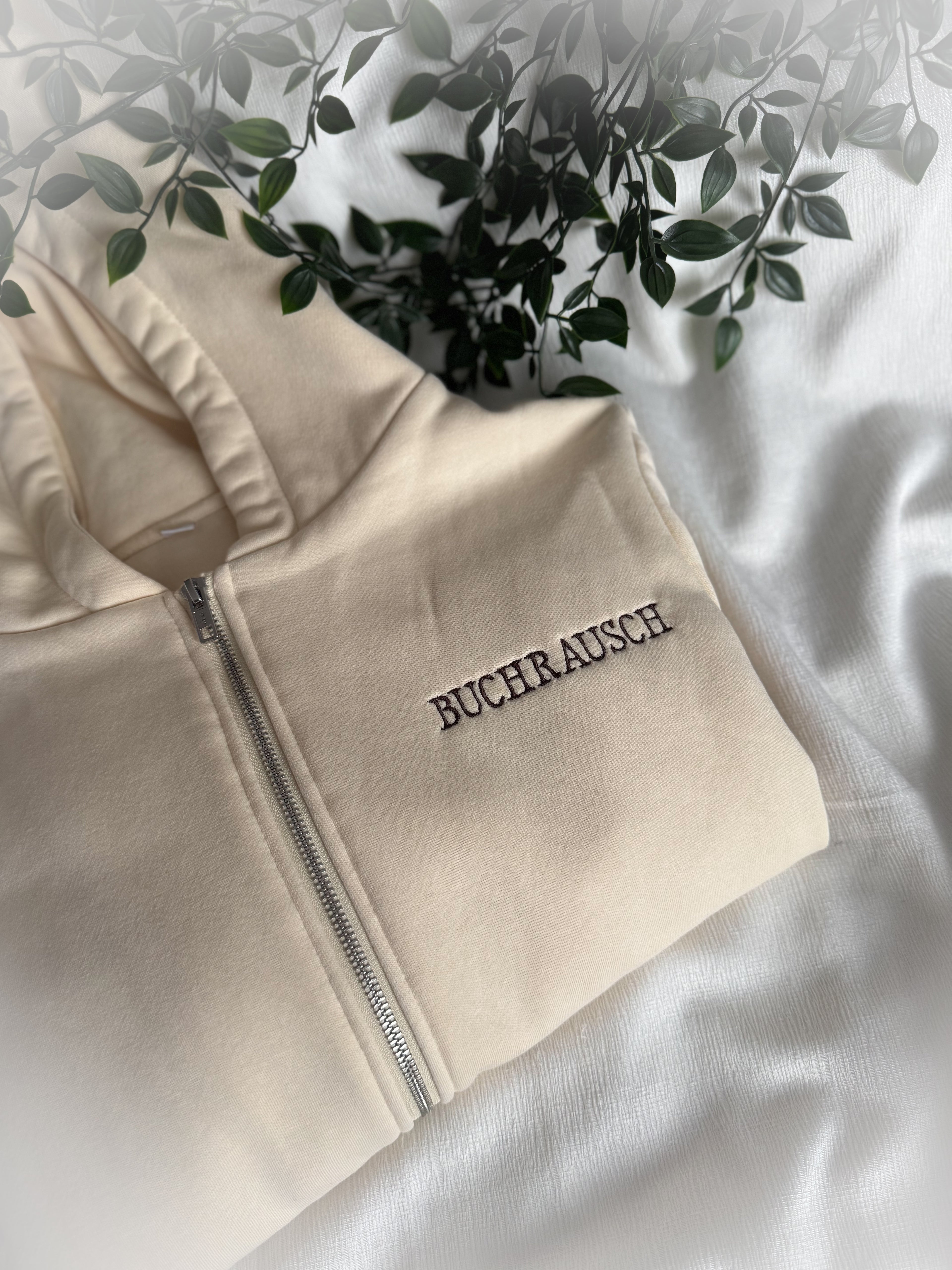 Fluffy Zip Hoody - SORRY, I'M BOOKED