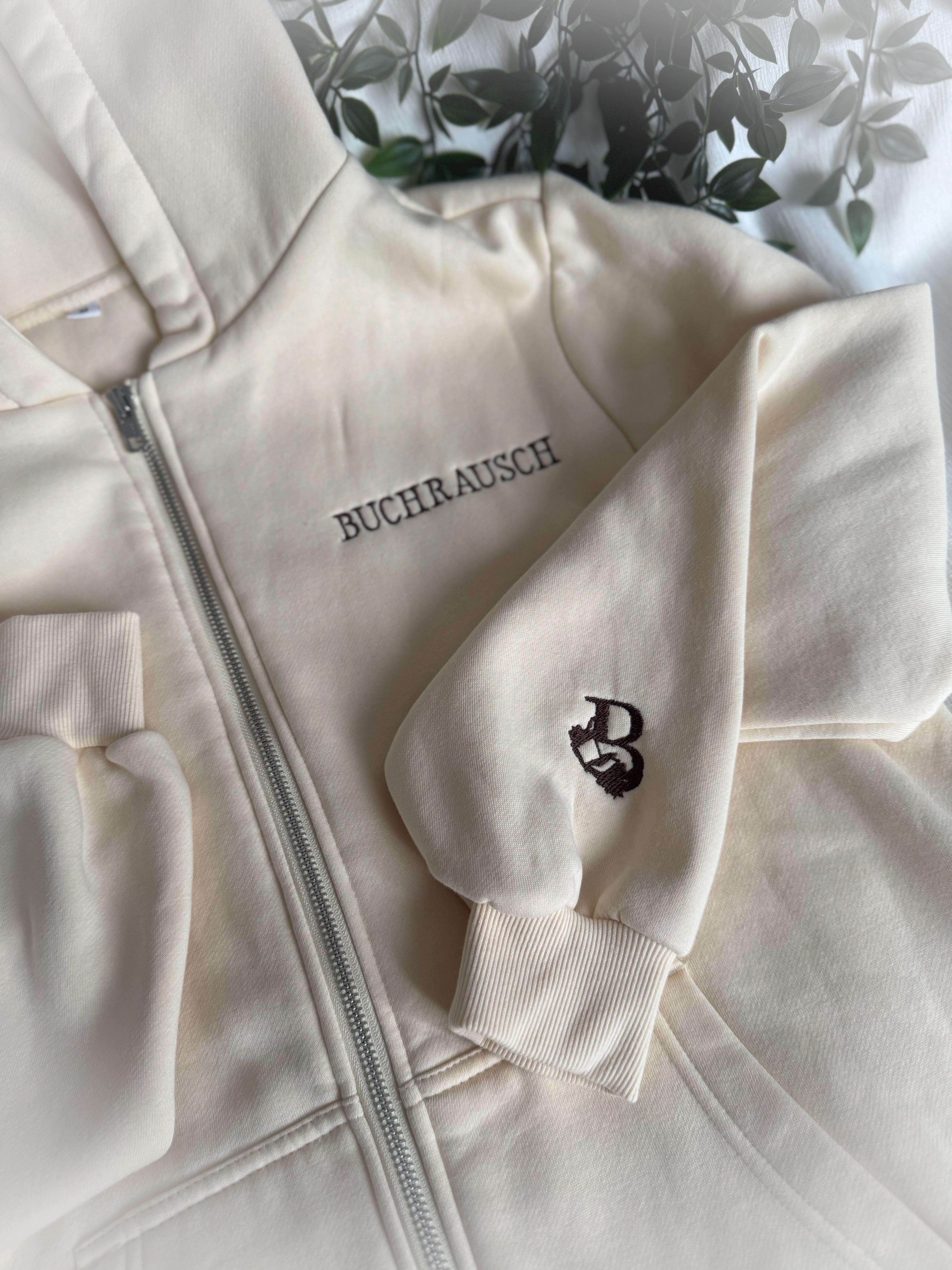 Fluffy Zip Hoody - SORRY, I'M BOOKED