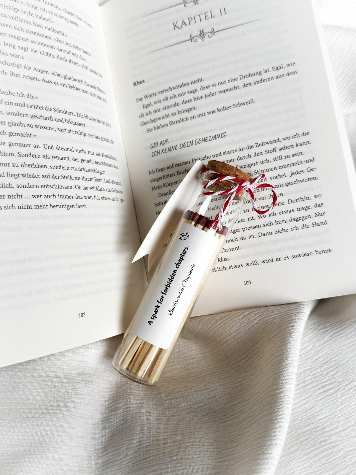 Bookish Sparks - "A spark for forbidden chapters"